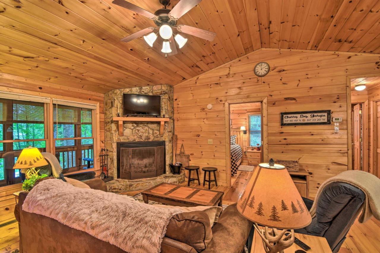 Pinot And Pine Chic Log Cabin About 5 Mi To Blue Ridge Extérieur photo
