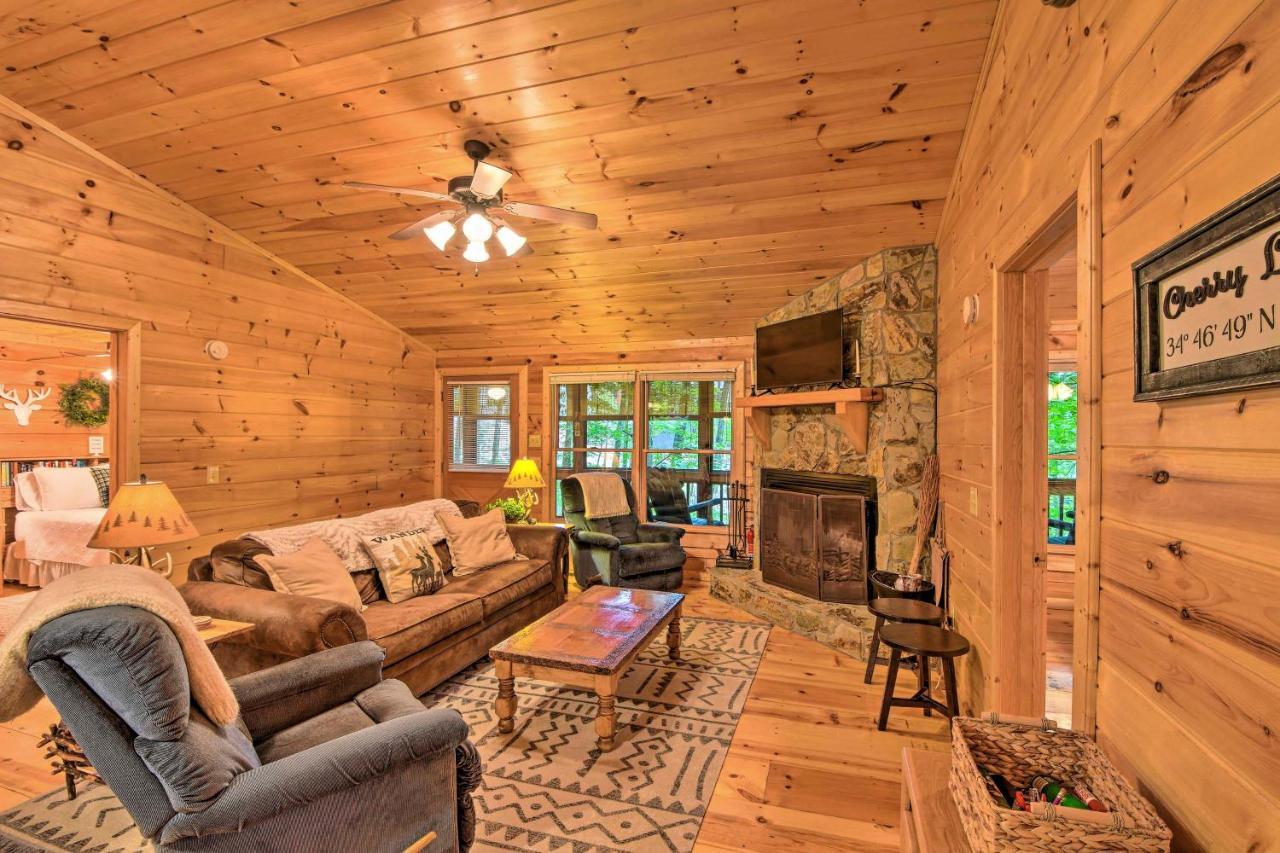 Pinot And Pine Chic Log Cabin About 5 Mi To Blue Ridge Extérieur photo