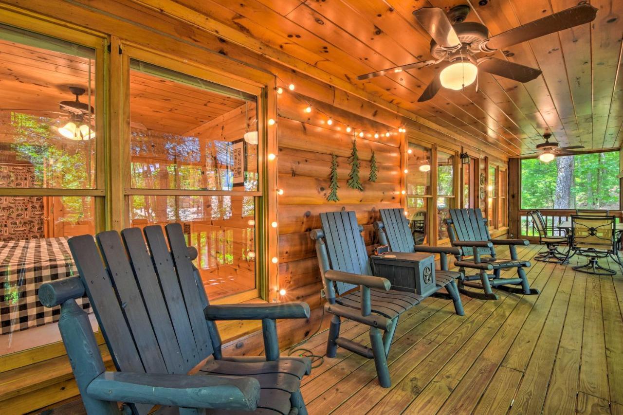 Pinot And Pine Chic Log Cabin About 5 Mi To Blue Ridge Extérieur photo