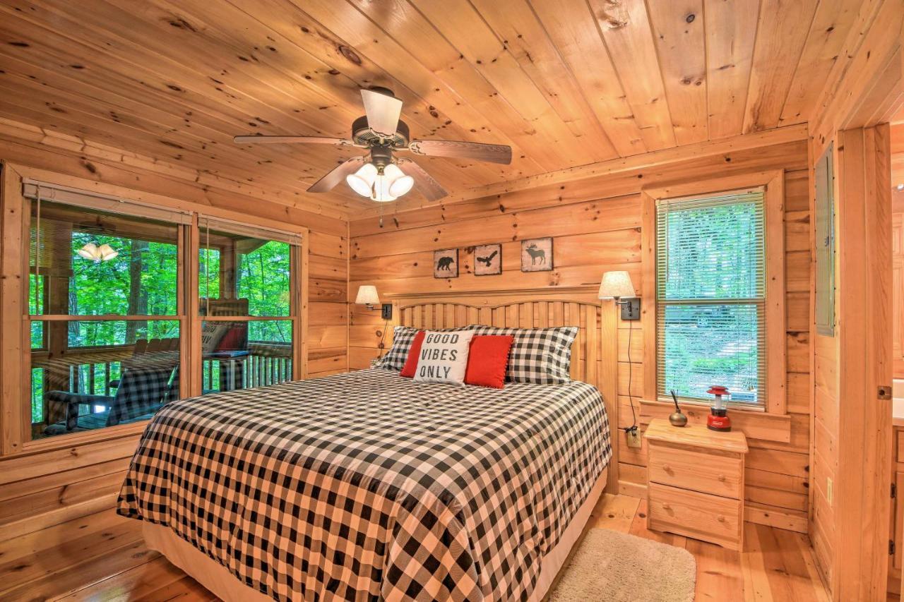 Pinot And Pine Chic Log Cabin About 5 Mi To Blue Ridge Extérieur photo