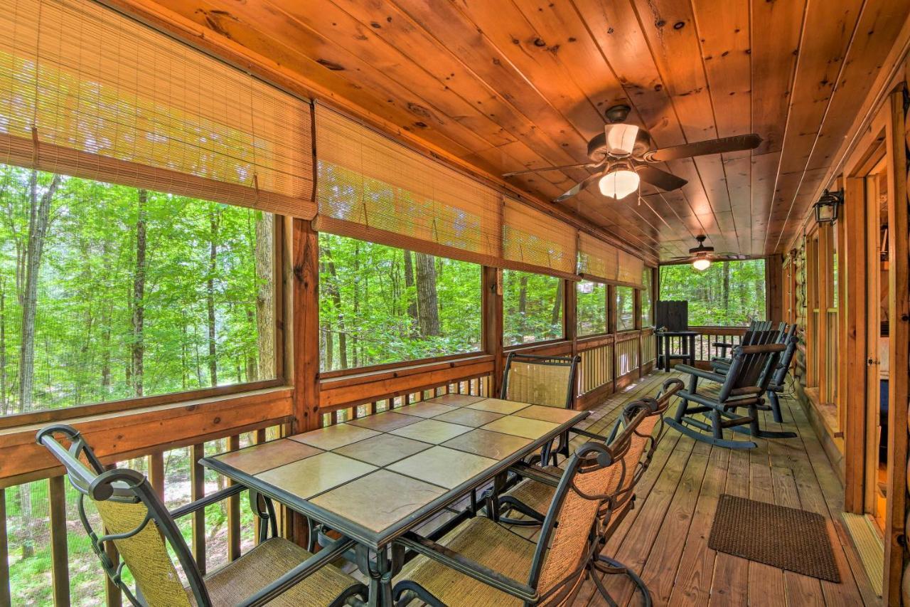 Pinot And Pine Chic Log Cabin About 5 Mi To Blue Ridge Extérieur photo